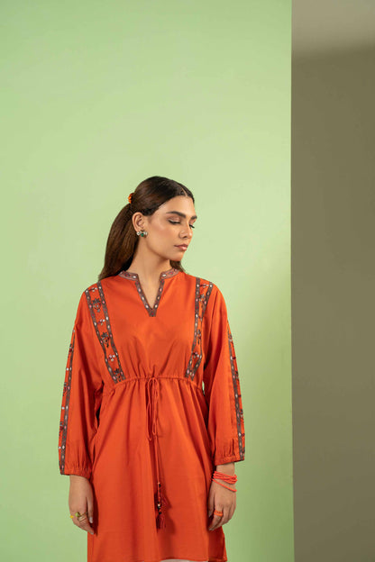 Nishat Linen - Embroidered Shirt - AW23-17