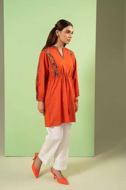 Nishat Linen - Embroidered Shirt - AW23-17