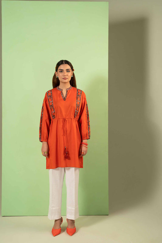 Nishat Linen - Embroidered Shirt - AW23-17