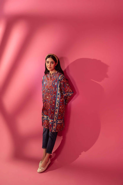 Nishat Linen - Printed Tunic - AW23-19