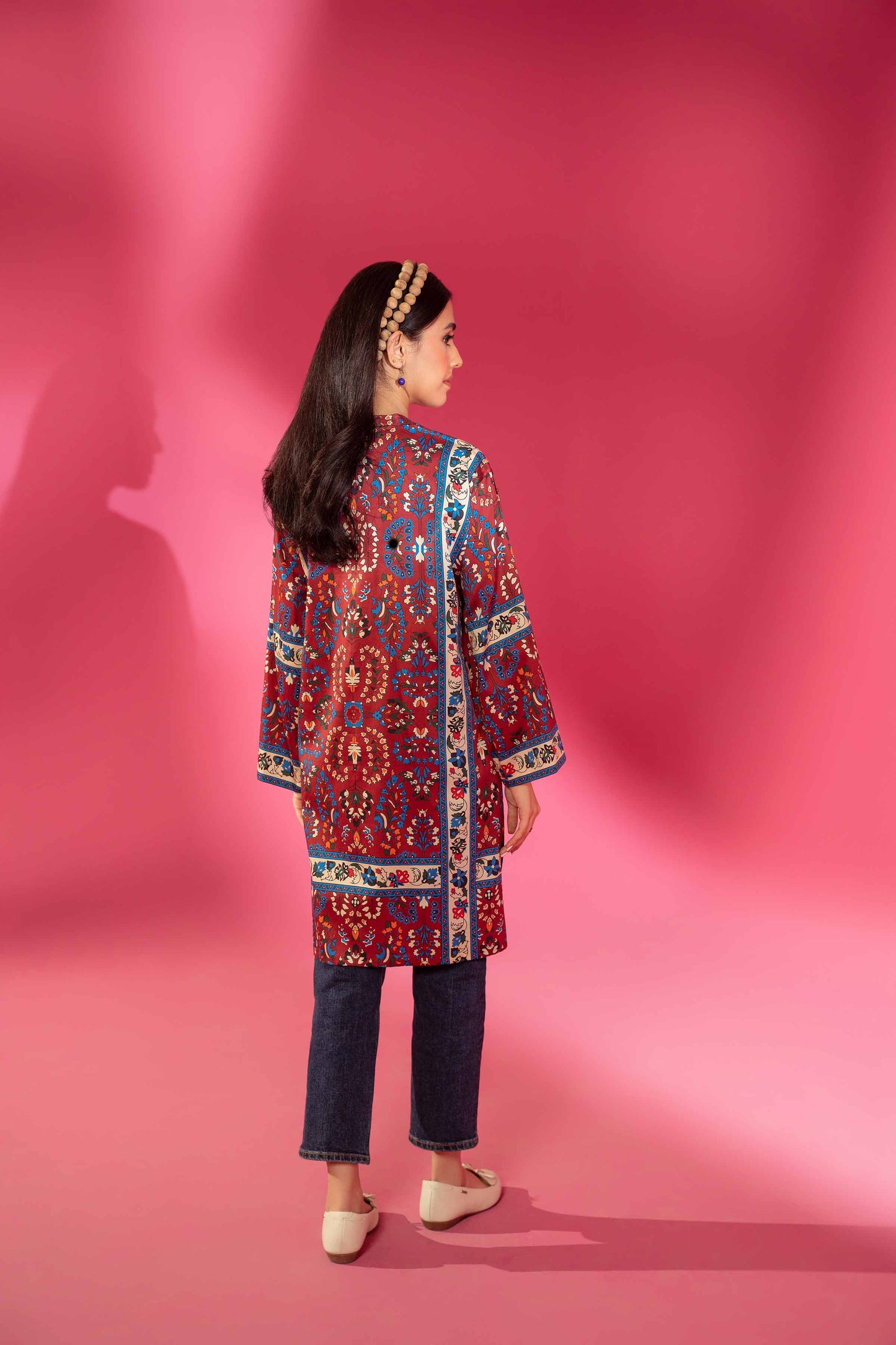 Nishat Linen - Printed Tunic - AW23-19