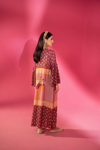 Nishat Linen - Printed Dress - AW23-20