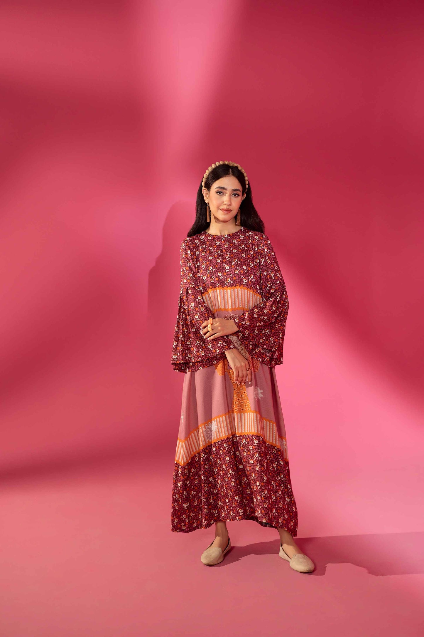 Nishat Linen - Printed Dress - AW23-20
