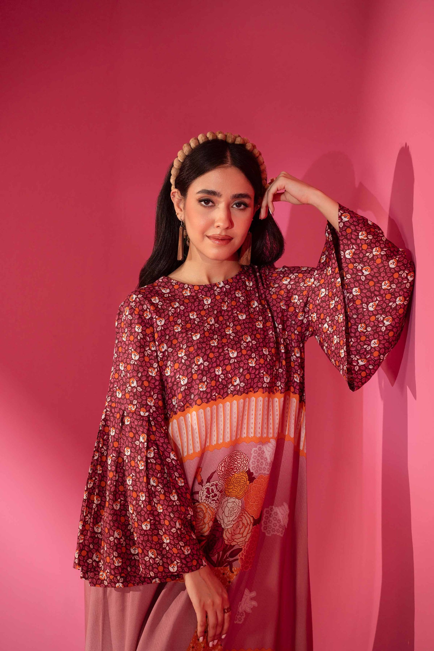 Nishat Linen - Printed Dress - AW23-20