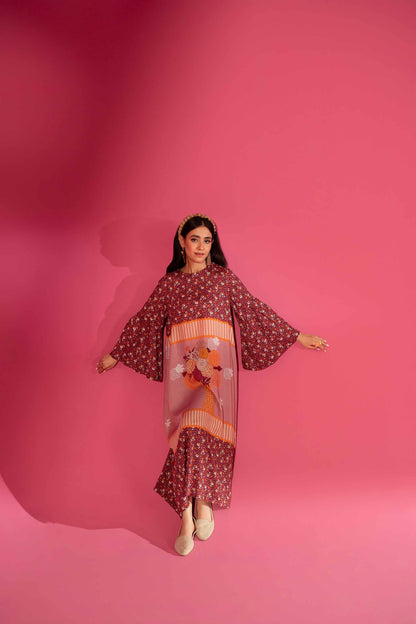 Nishat Linen - Printed Dress - AW23-20
