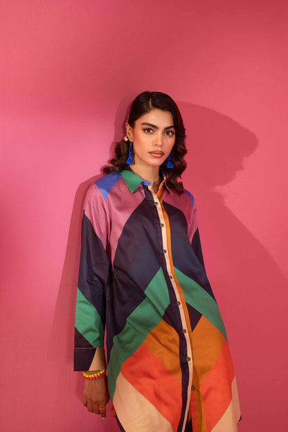 Nishat Linen - 2 Piece - Printed Suit - AW23-21
