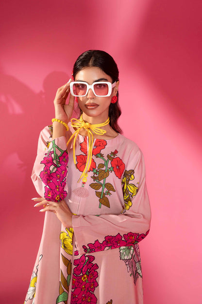 Nishat Linen - Printed Dress - AW23-22