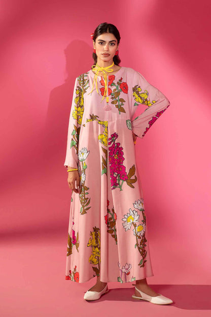 Nishat Linen - Printed Dress - AW23-22