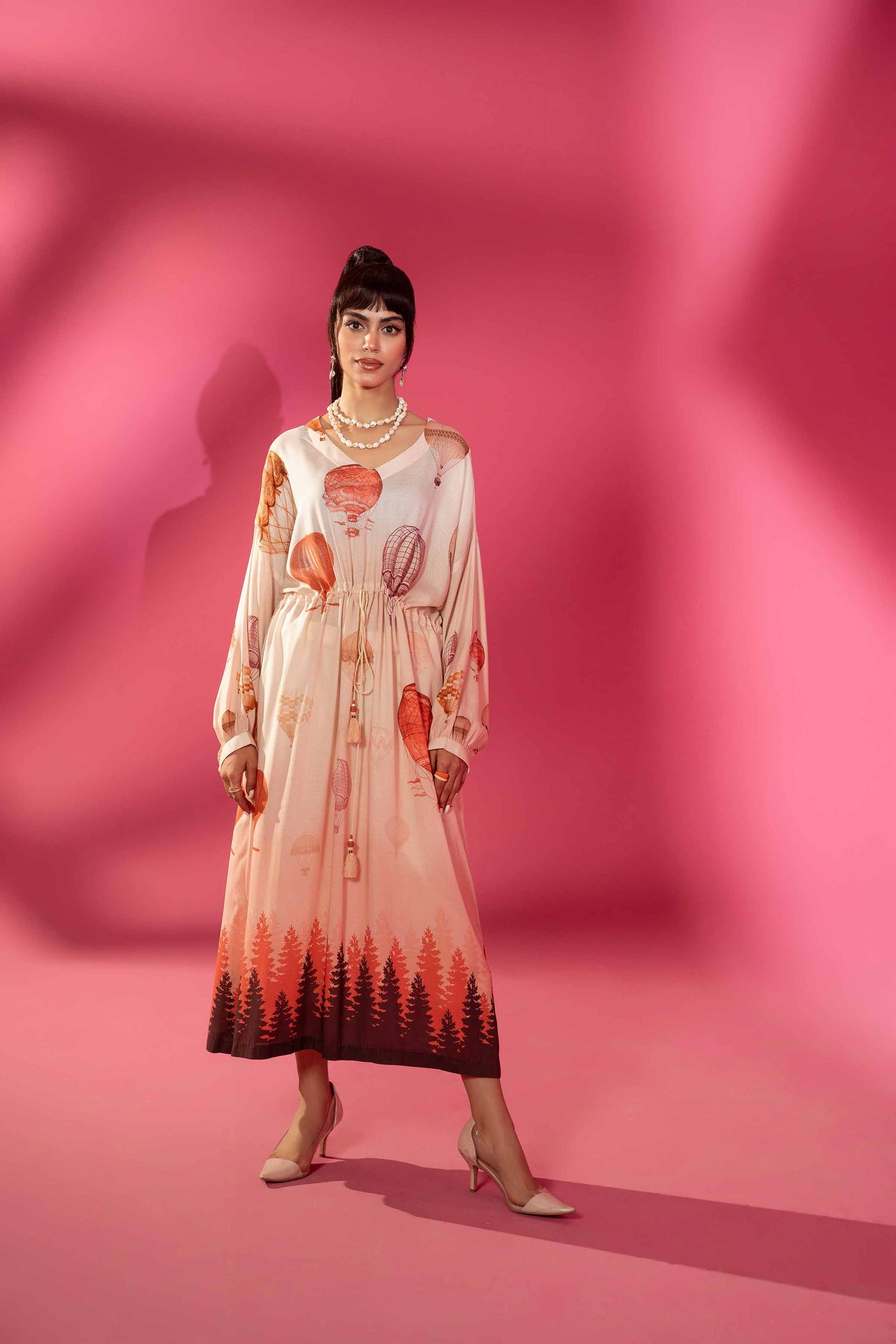 Nishat Linen - Printed Dress - AW23-23