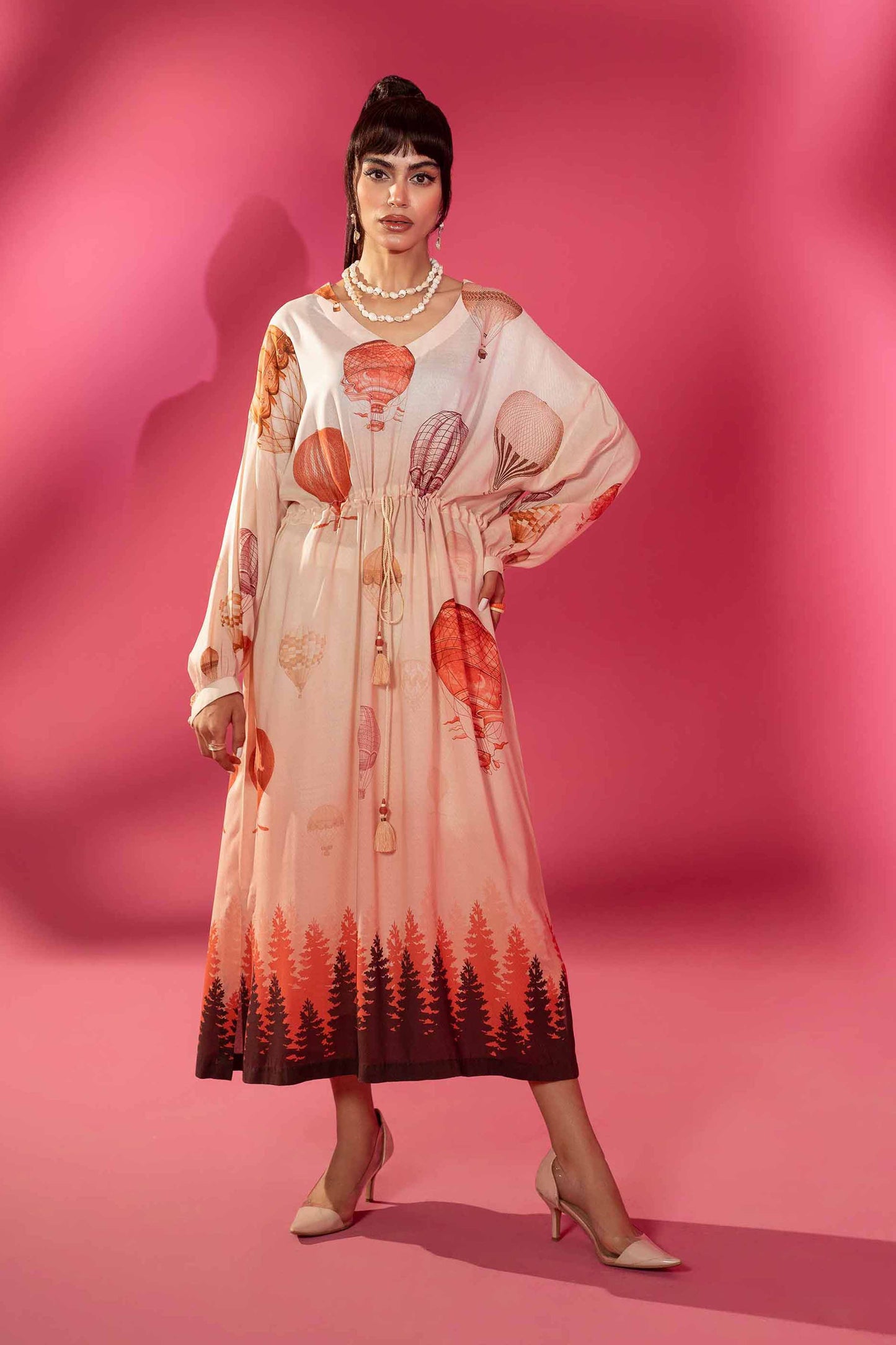 Nishat Linen - Printed Dress - AW23-23