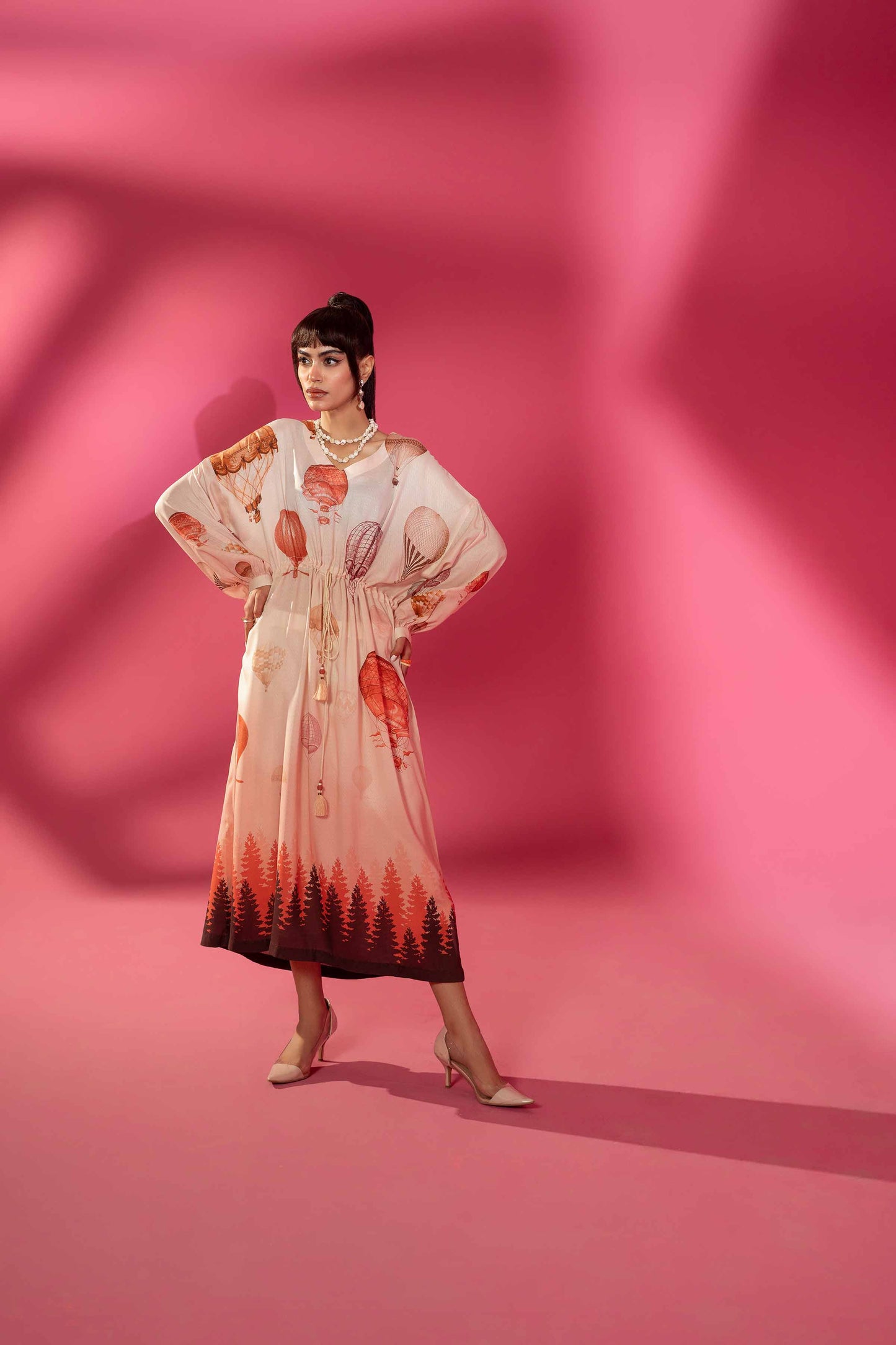 Nishat Linen - Printed Dress - AW23-23