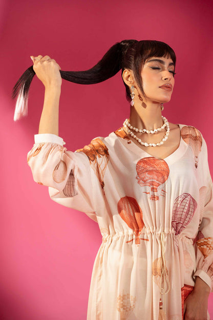 Nishat Linen - Printed Dress - AW23-23