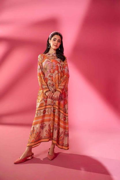 Nishat Linen - Printed Dress - AW23-24