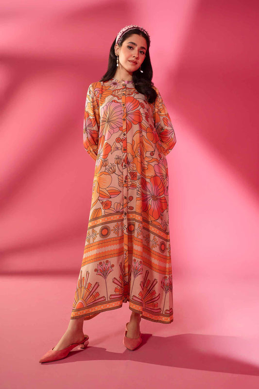 Nishat Linen - Printed Dress - AW23-24