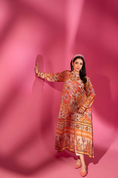 Nishat Linen - Printed Dress - AW23-24