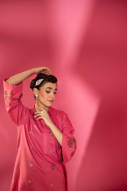 Nishat Linen - Embroidered Tunic - AW23-25