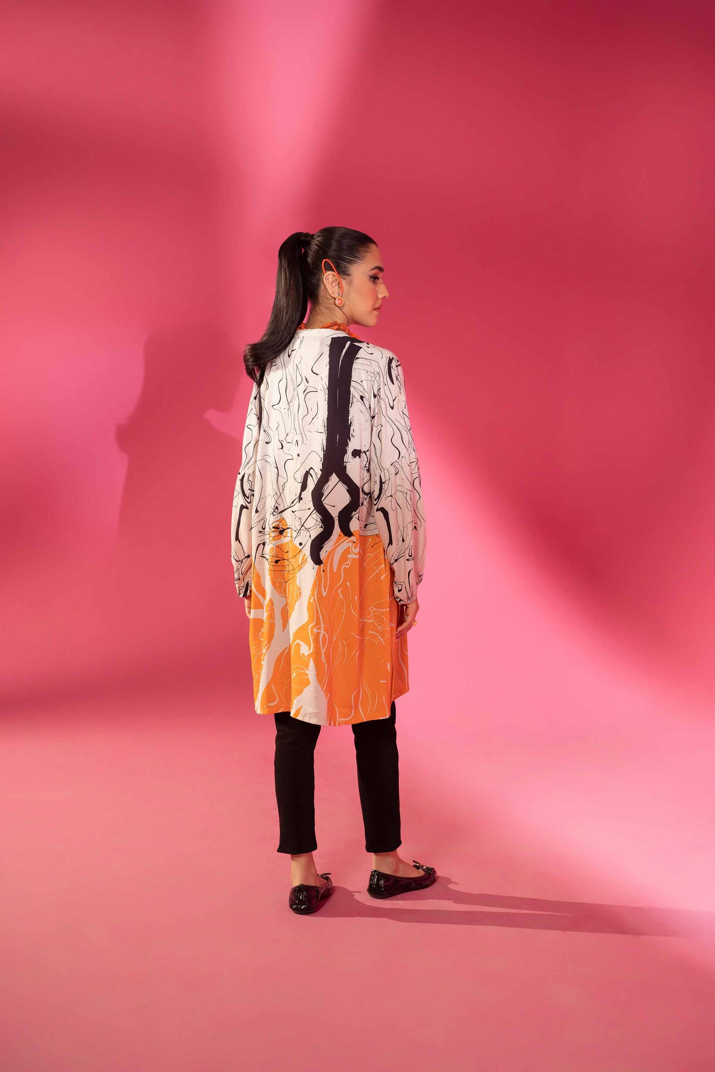 Nishat Linen - Printed Tunic - AW23-26