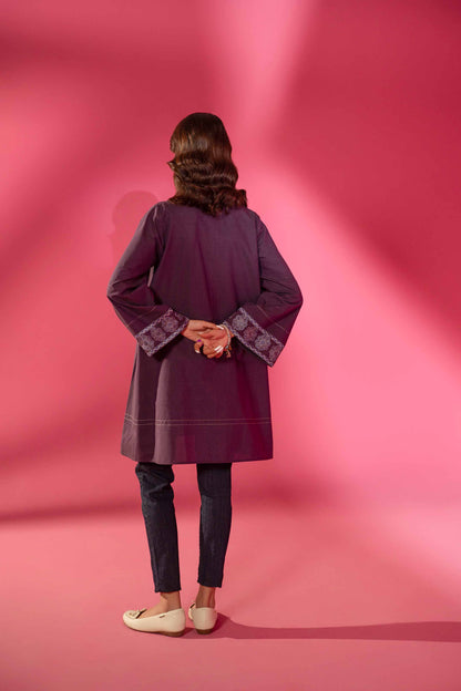 Nishat Linen - Embroidered Shirt - AW23-27