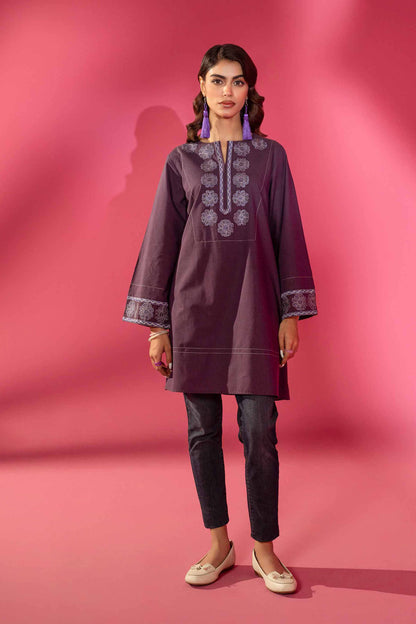 Nishat Linen - Embroidered Shirt - AW23-27