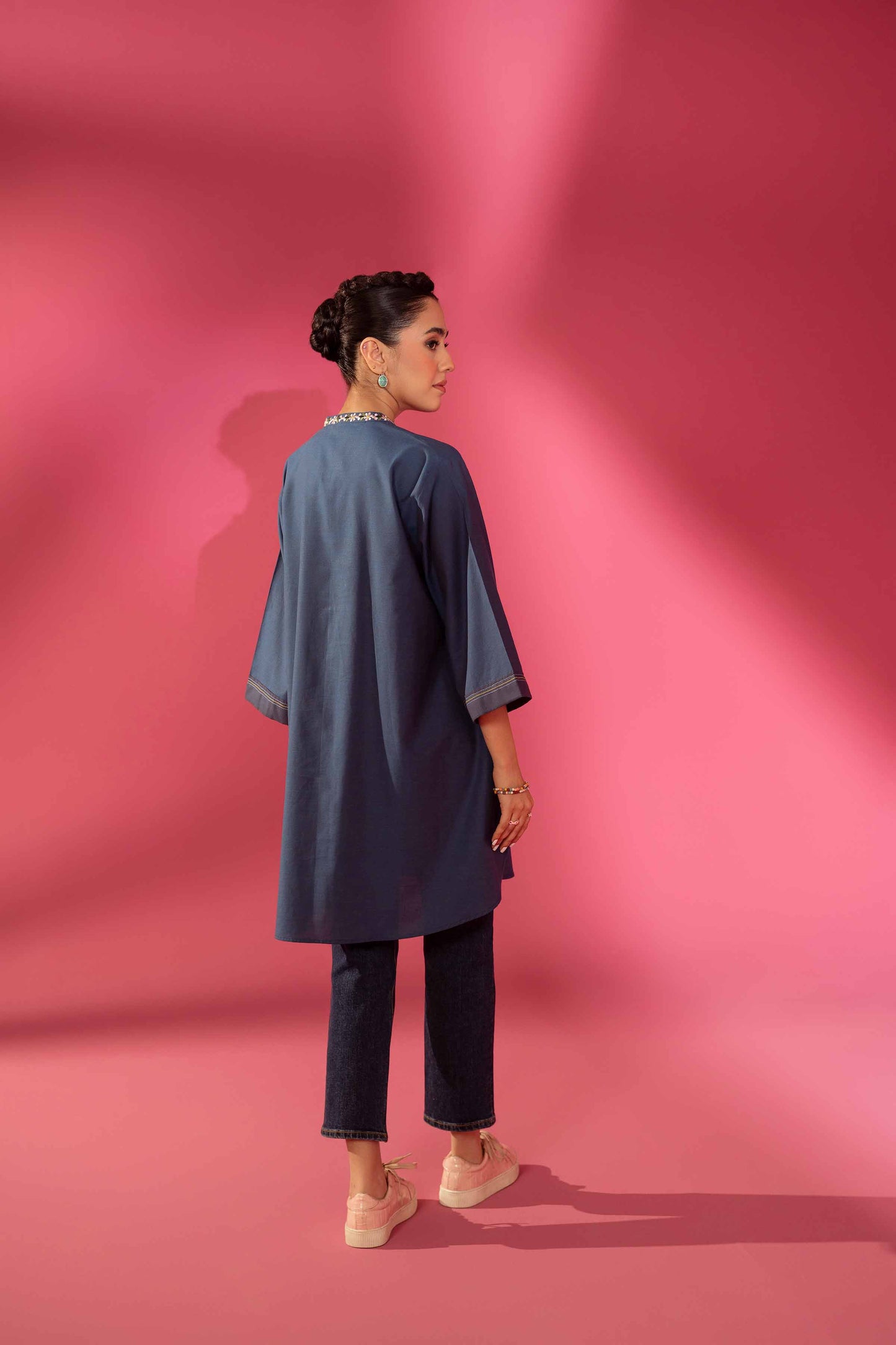 Nishat Linen - Embroidered Shirt - AW23-28