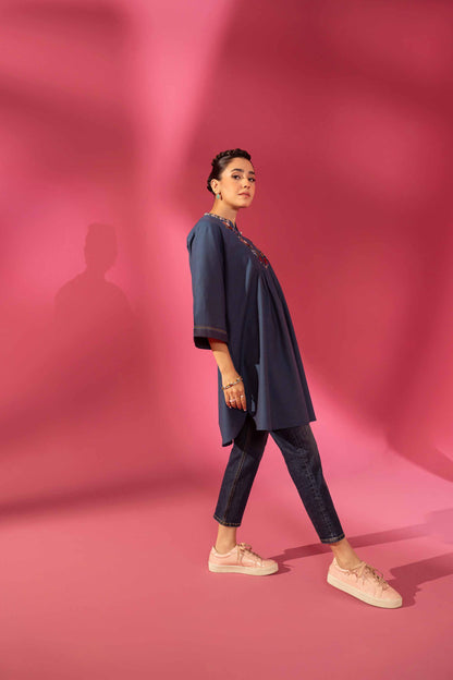 Nishat Linen - Embroidered Shirt - AW23-28