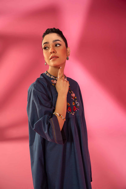 Nishat Linen - Embroidered Shirt - AW23-28