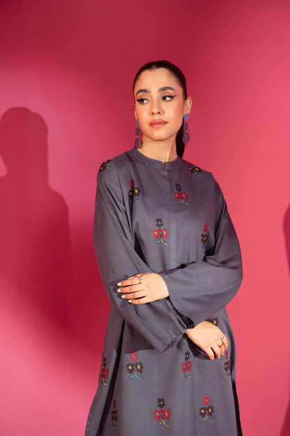 Nishat Linen - Embroidered Tunic - AW23-30