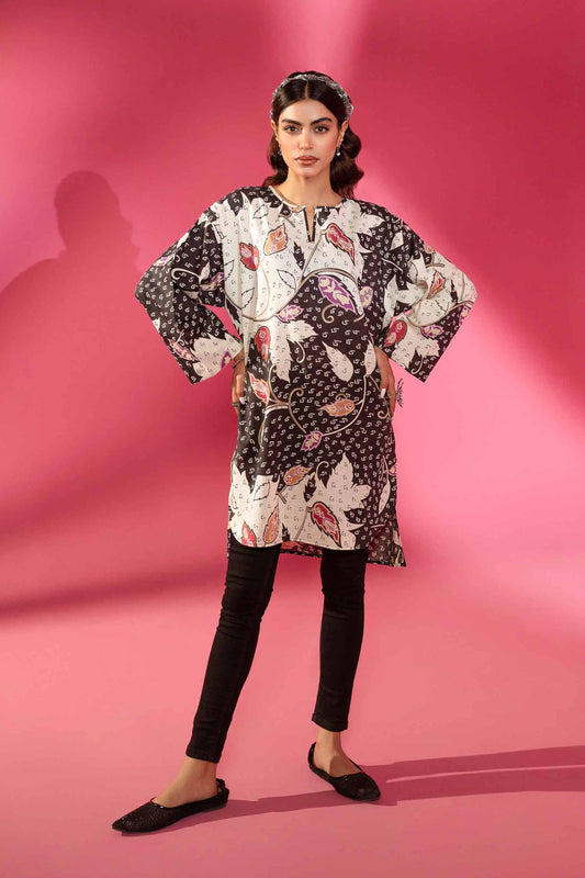 Nishat Linen - Printed Shirt - AW23-32