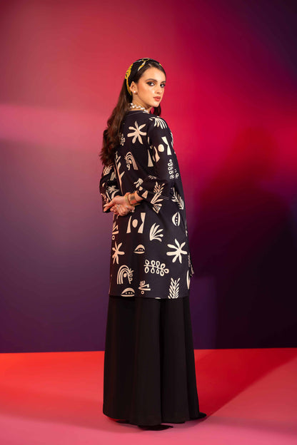 Nishat Linen - Printed Shirt - AW23-33