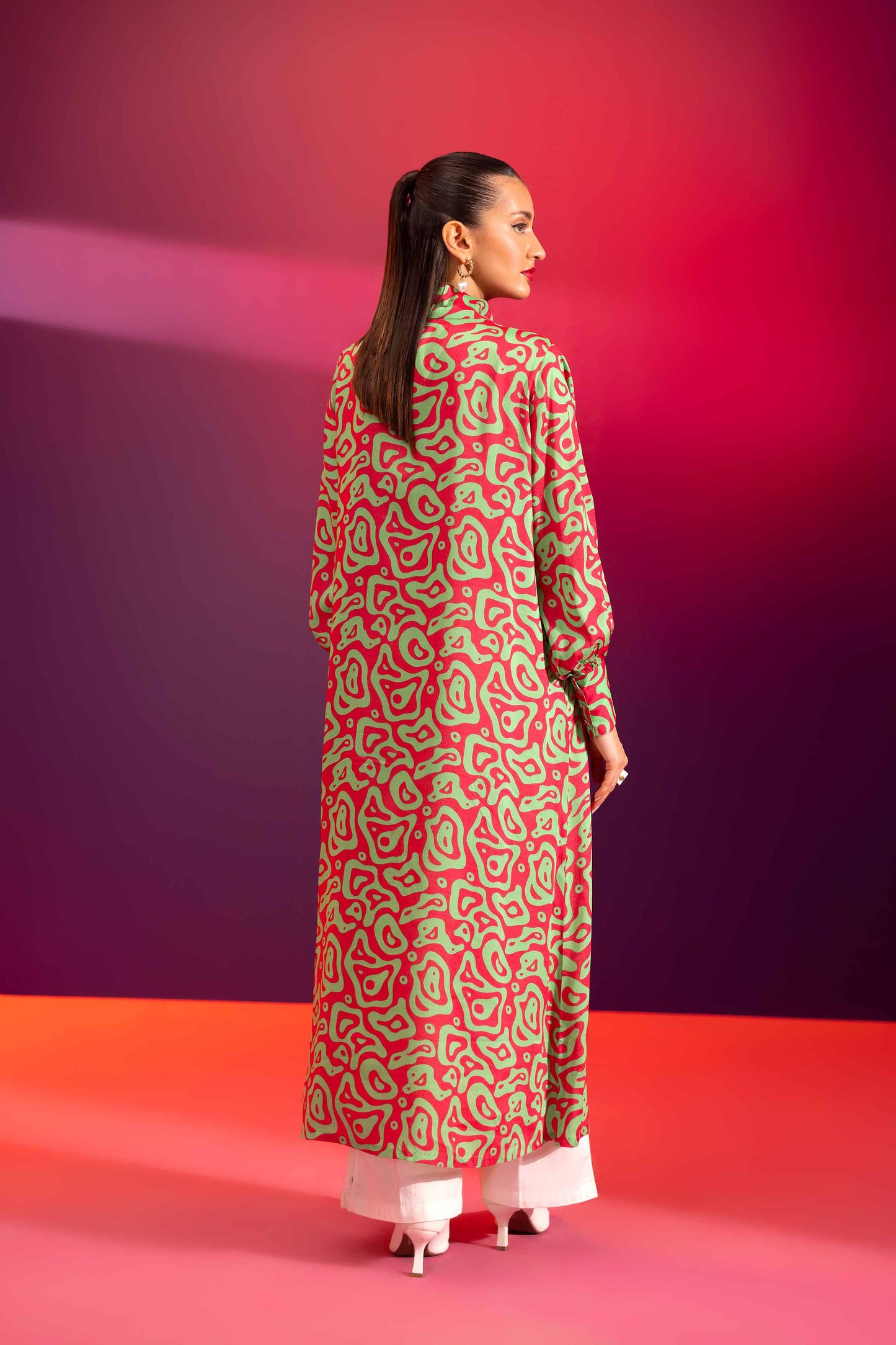 Nishat Linen - Printed Dress - AW23-34