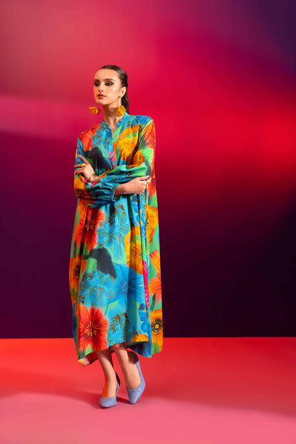 Nishat Linen - Printed Shirt - AW23-39