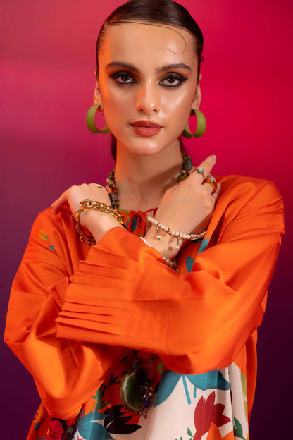 Nishat Linen - Printed Shirt - AW23-41