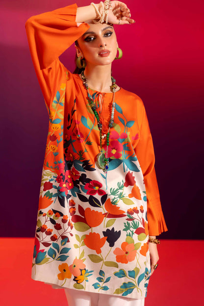 Nishat Linen - Printed Shirt - AW23-41