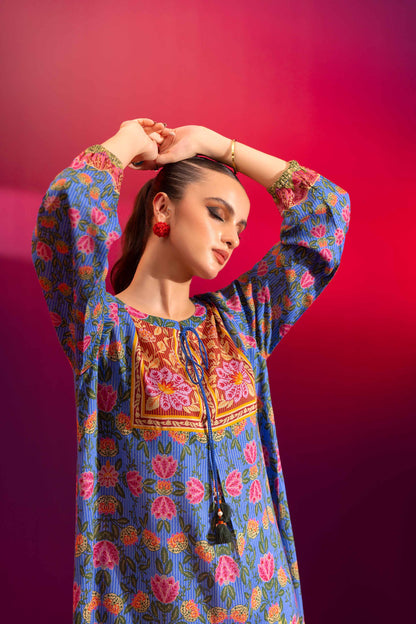 Nishat Linen - Printed Shirt - AW23-43