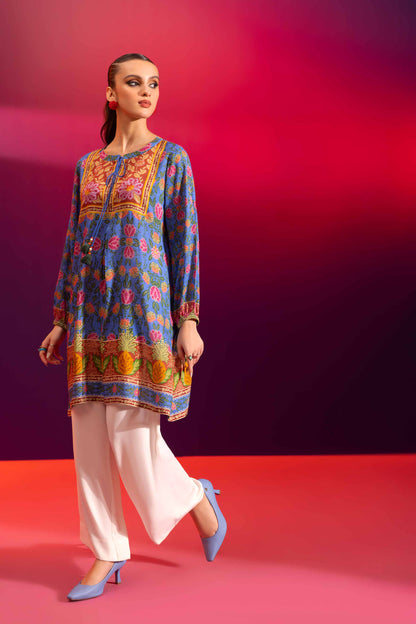 Nishat Linen - Printed Shirt - AW23-43