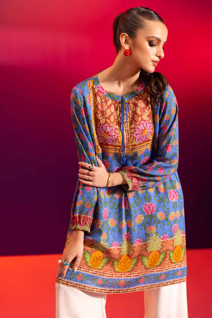 Nishat Linen - Printed Shirt - AW23-43