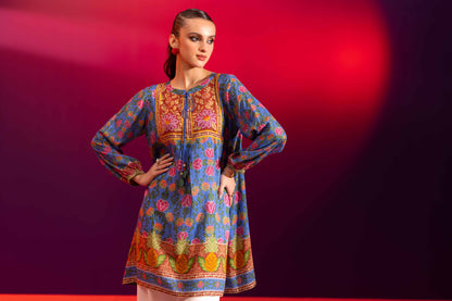 Nishat Linen - Printed Shirt - AW23-43