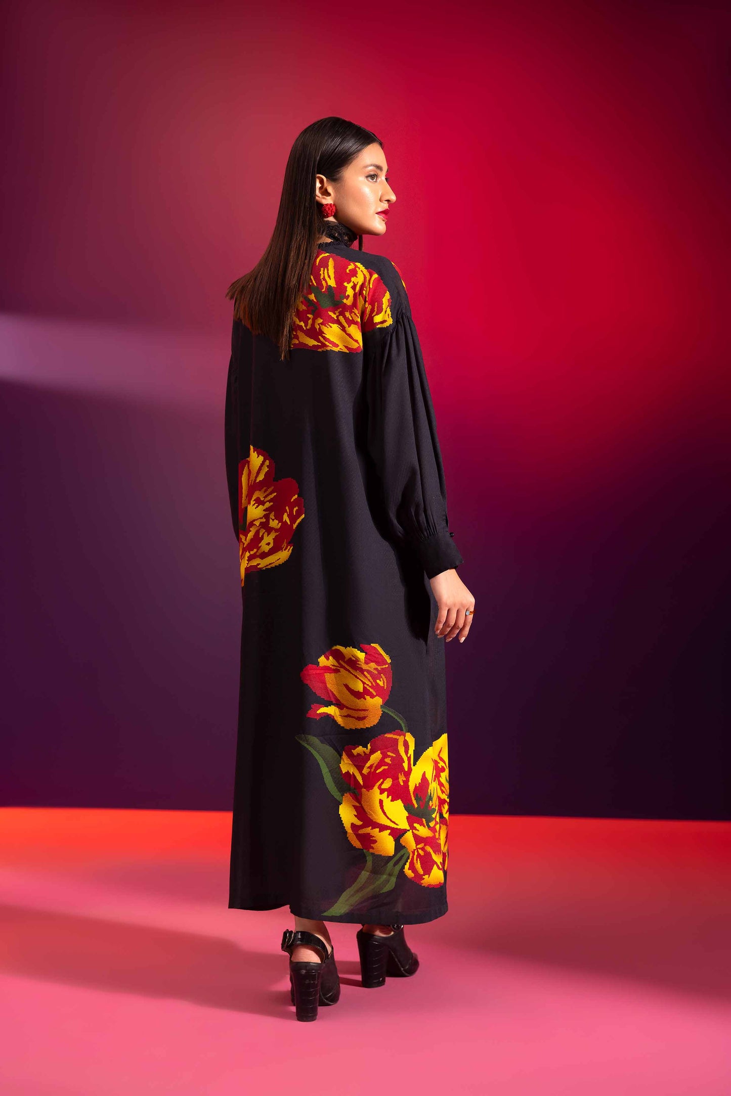 Nishat Linen - Printed Dress - AW23-44