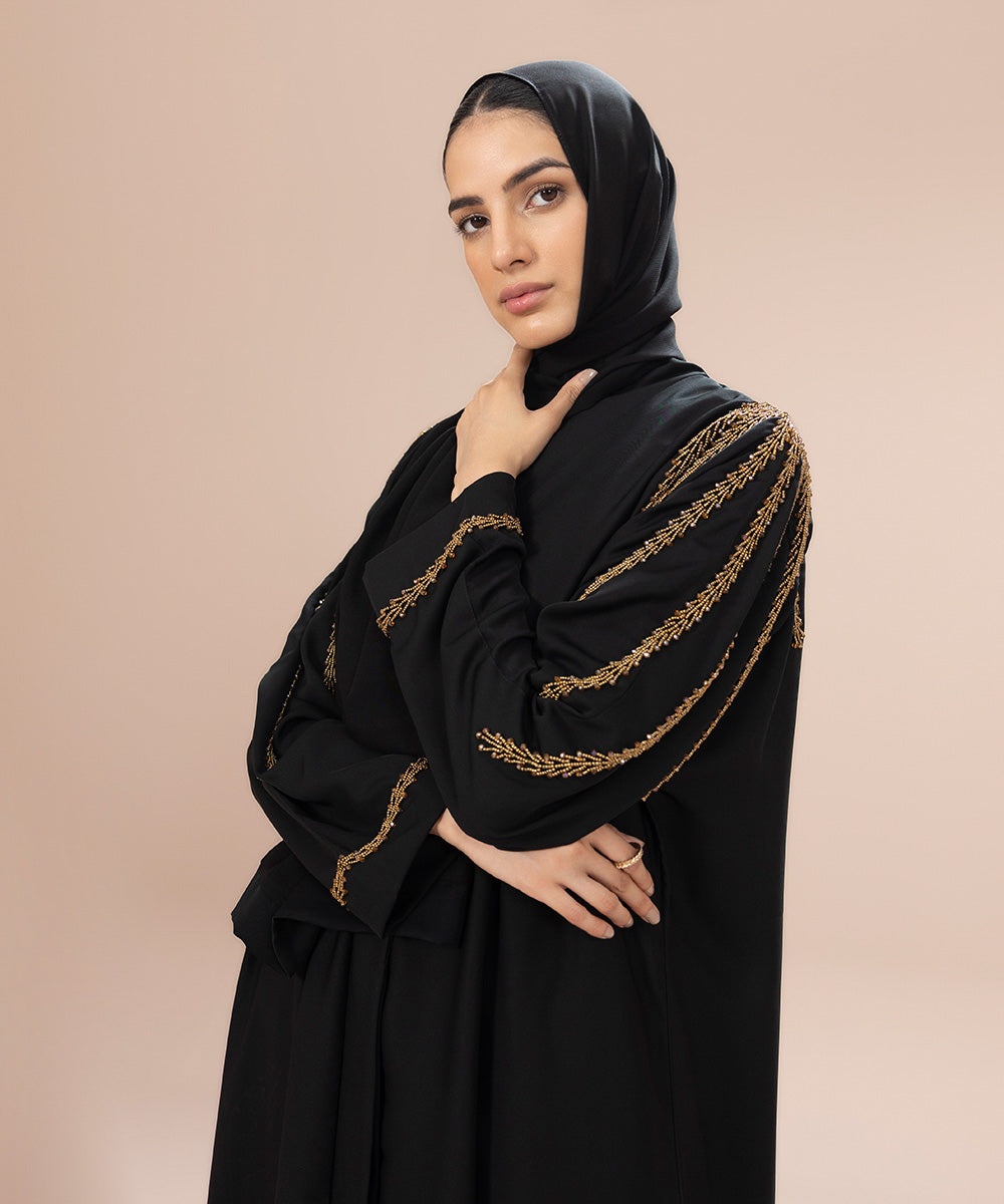 Sapphire - Hand Embellished Abaya Set