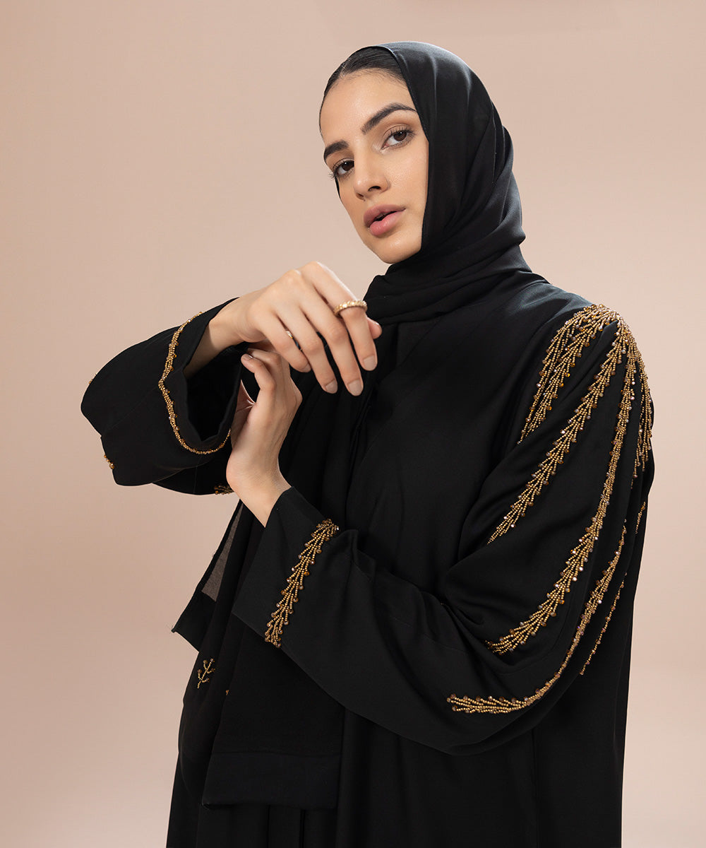 Sapphire - Hand Embellished Abaya Set