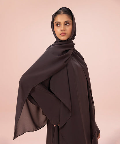 Sapphire - Double Layered Water-Fall Abaya Set