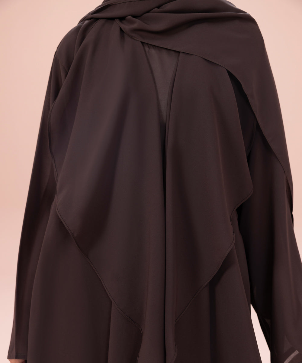 Sapphire - Double Layered Water-Fall Abaya Set