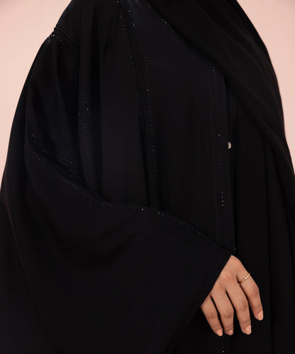 Sapphire - Kaftan Abaya Set with Diamanté Detail