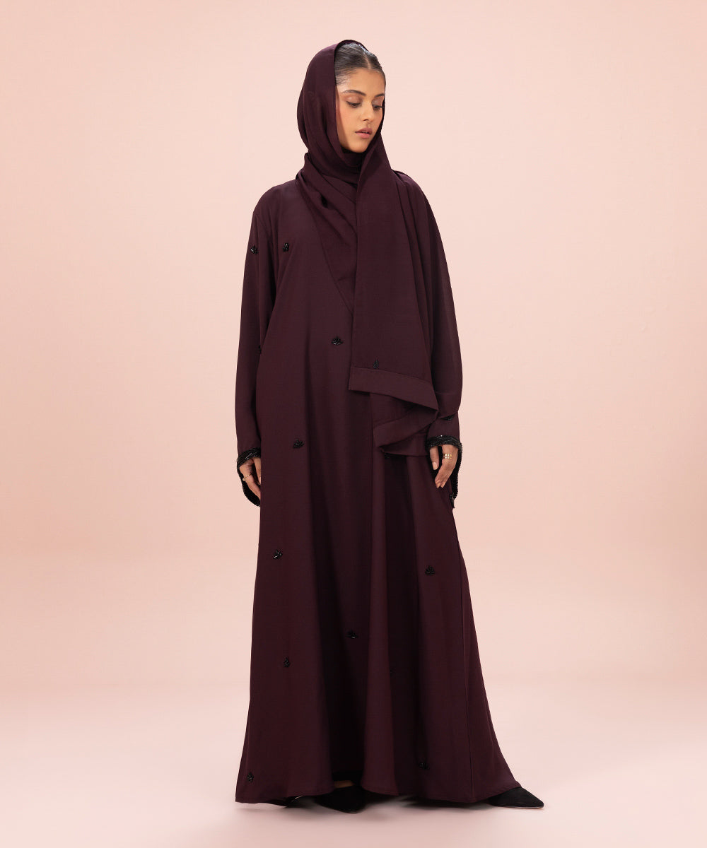 Sapphire - Hand Embellished Abaya Set