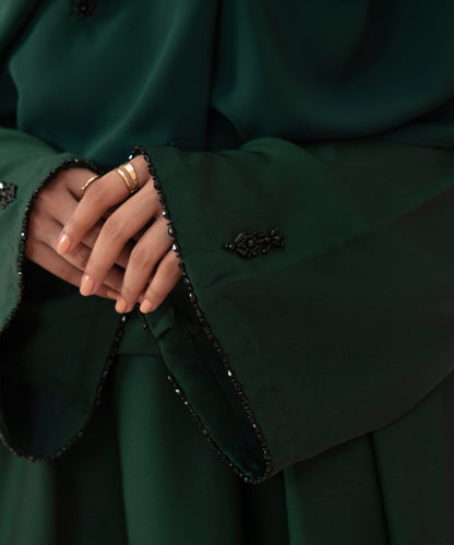 Sapphire - Hand Embellished Abaya Set