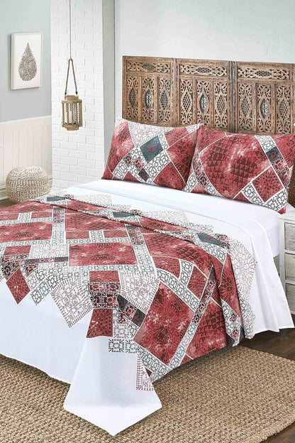 Nishat Linen - Abstract Crossdot Sheet Set