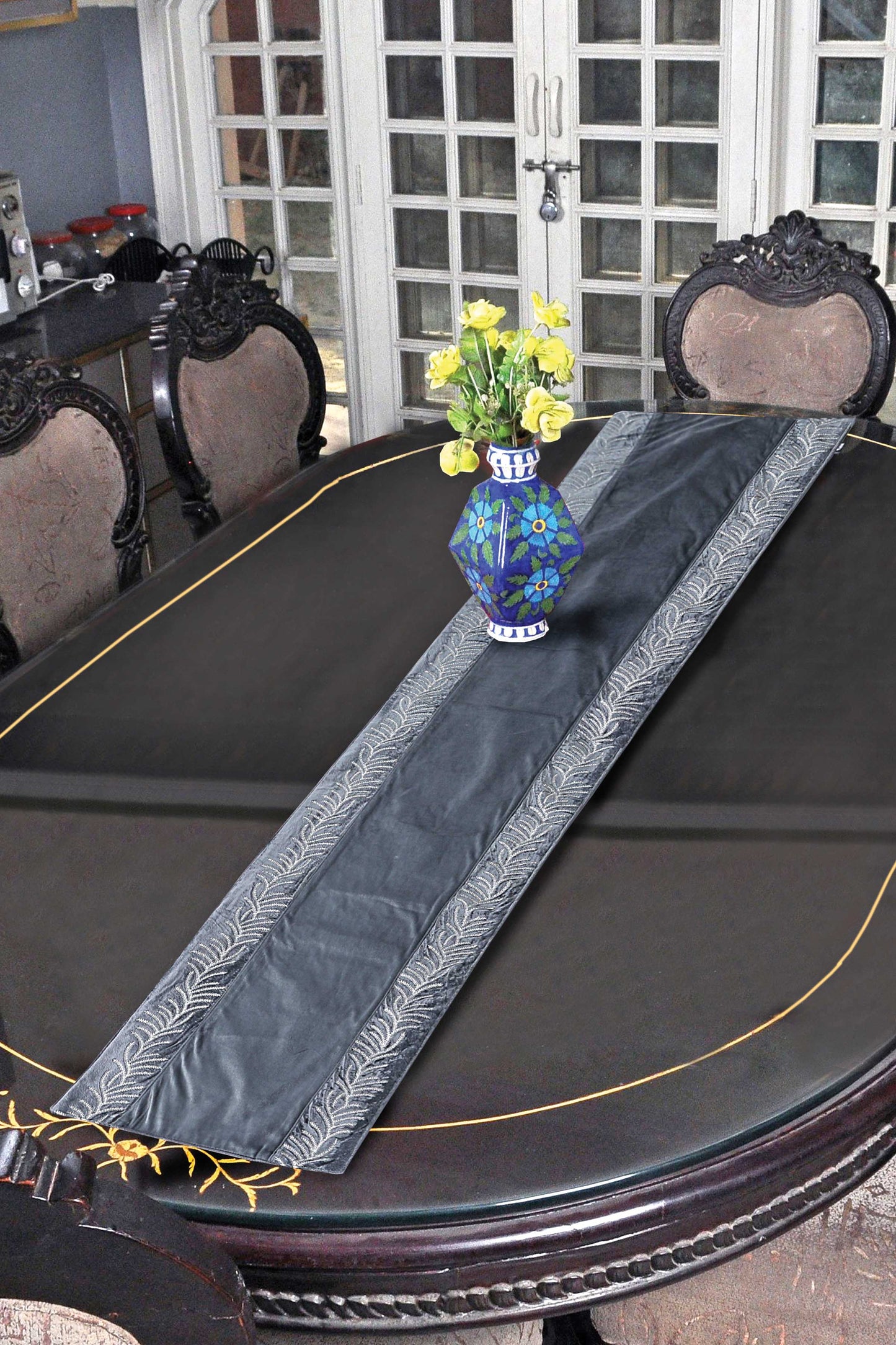 Nishat Linen - Alaska Embroidered Table Runner - 1 Piece