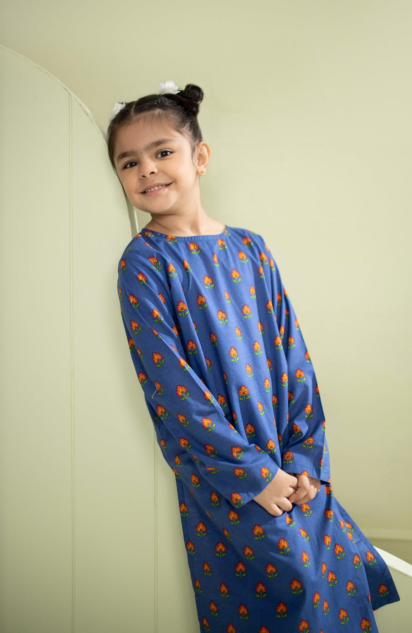 Orient - Stitched 2 Piece Printed Cambric Shirt and Cambric Pant