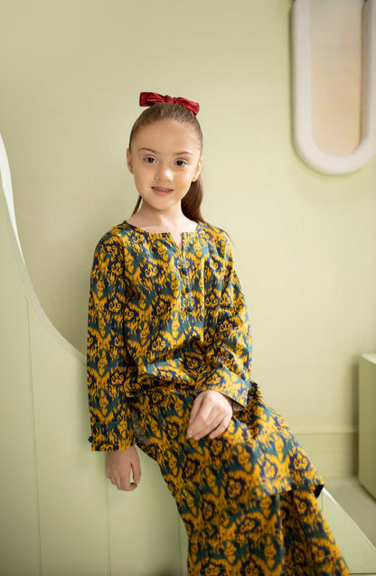 Orient - Stitched 2 Piece Printed Cambric Shirt and Cambric Pant
