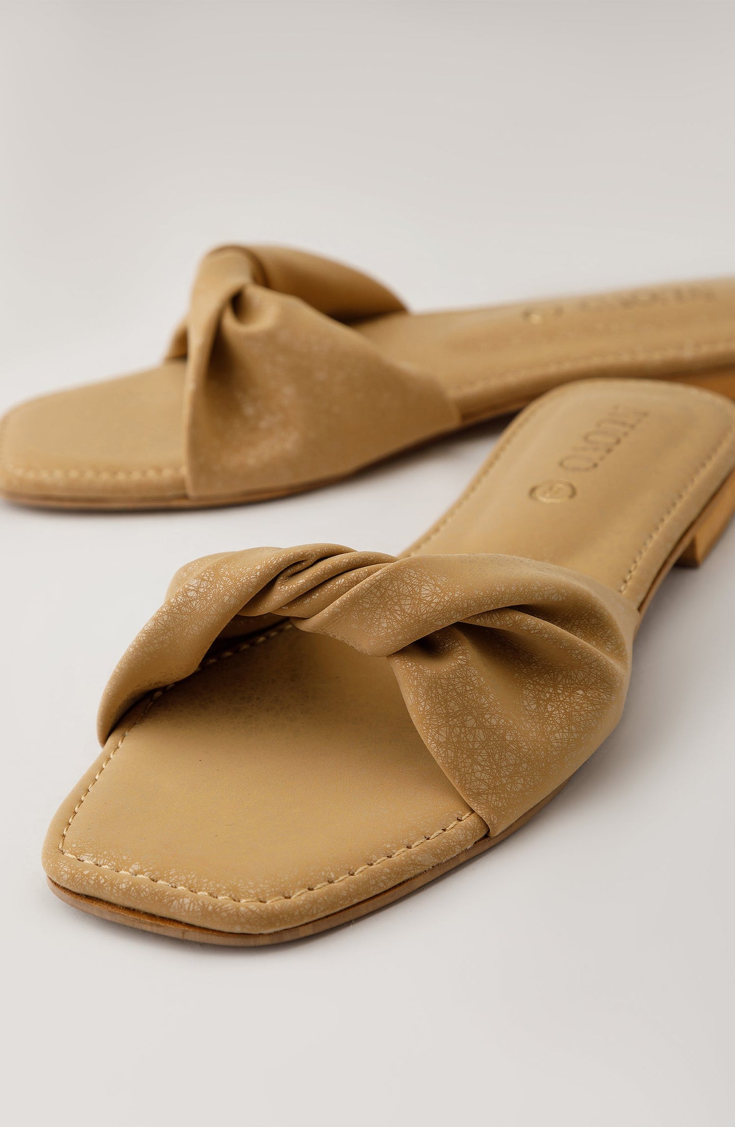 Orient - Women Slippers -  Flat Sandals - BEIGE